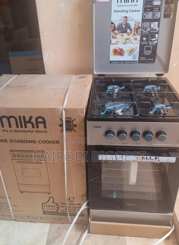 All Mika Gas Free Standing Gas Cooker- 50*60, Gas Oven