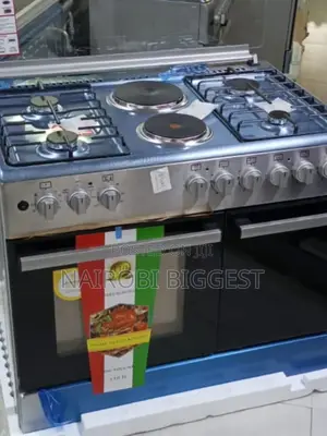VON Cooker Electric Standing Cooker Gas Compatiment