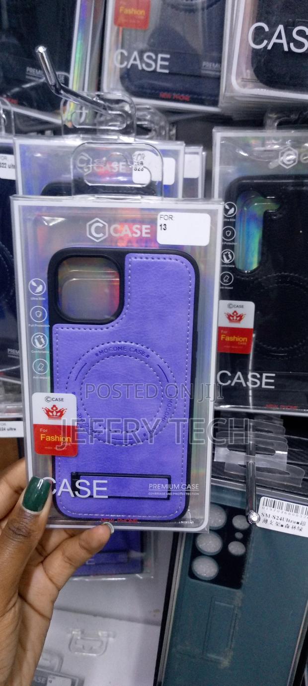 iPhone 13 Case With Kickstand,[Compatible With Mag Safe] Ma - main view