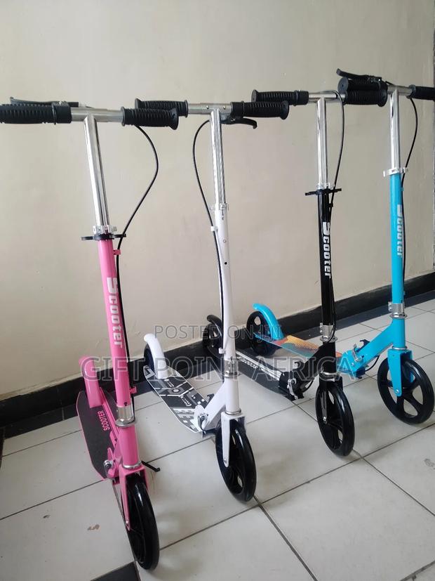 Two Wheels Adjustable Scooters With Front Brakes - main view