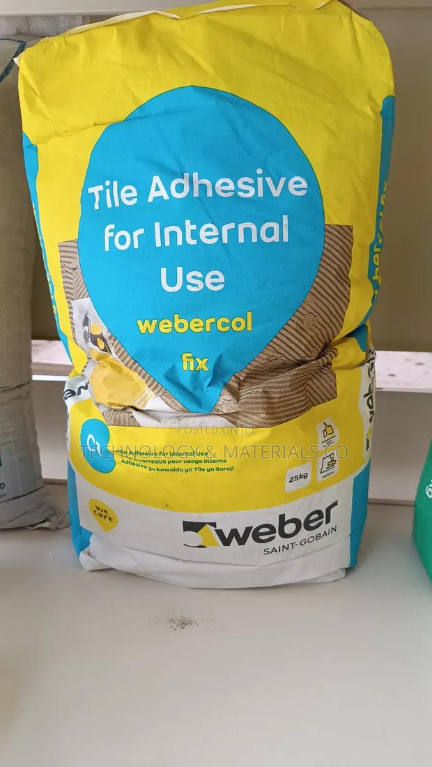 Tile Adhesive- Webercol Fix 25kg