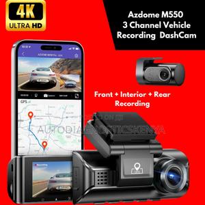 3 Channel Recording Vehicle Dash Camera Azdome M550pro - thumbnail 2