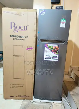 Affordable Roch Double Door Refrigerator RF/210/R270L