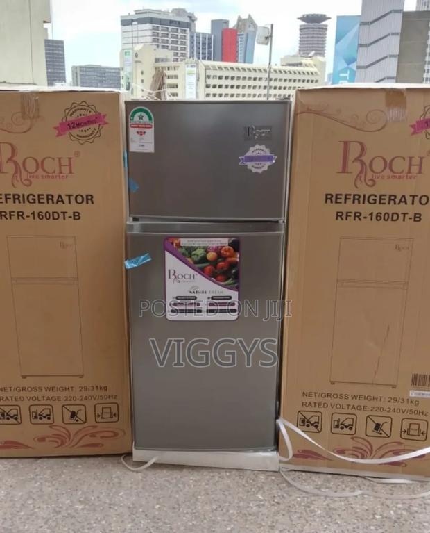 New Roch 128litres Double Door Refrigerator RF-/60DT/128