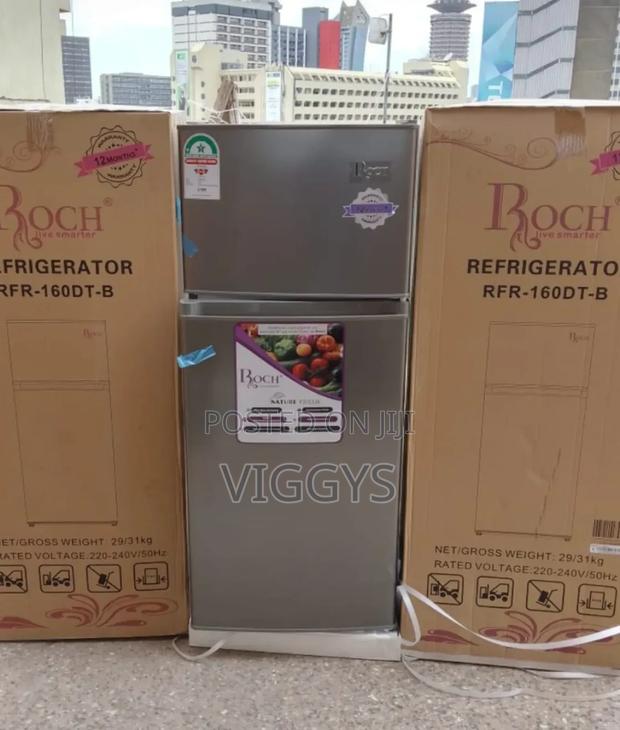 Brand New Roch 128litres Double Door Refrigerator RF-0DT/128