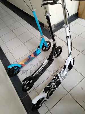 Metallic Two Wheels Teenagers Scooters With Brakes