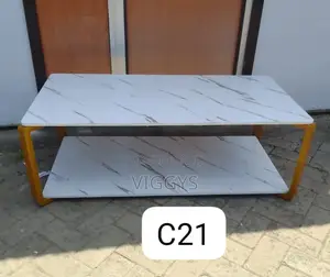Brand New White MDF Marble Effect Executive Table MDM/Ef