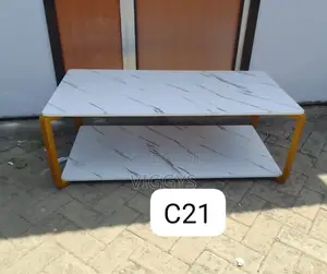 Quality White MDF Marble Effect Executive Table MDM/Ef
