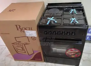 Classic Roch Black 60×60 Standing 3+1 Cooker R/Och/3+1e