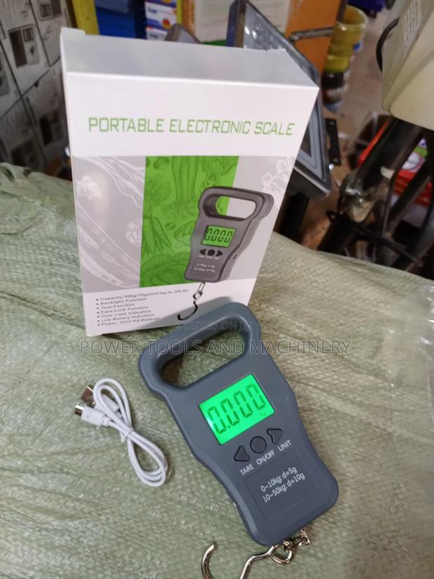Rechargeable 50kgs Hanging Scale