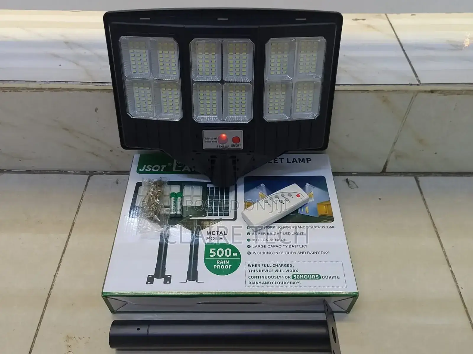 500watts Solar Street Light Street Lamp