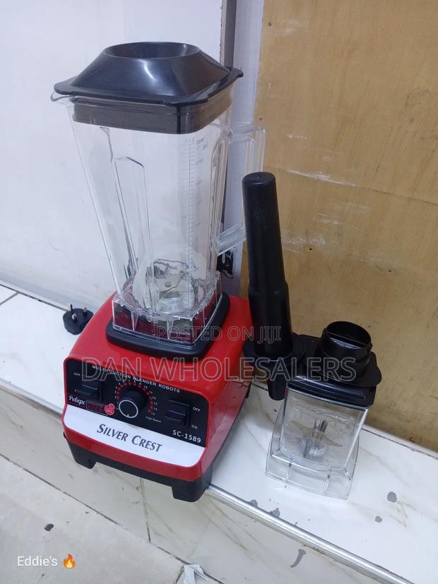 Silver Crest Heavy Duty Commercial Blender - main view
