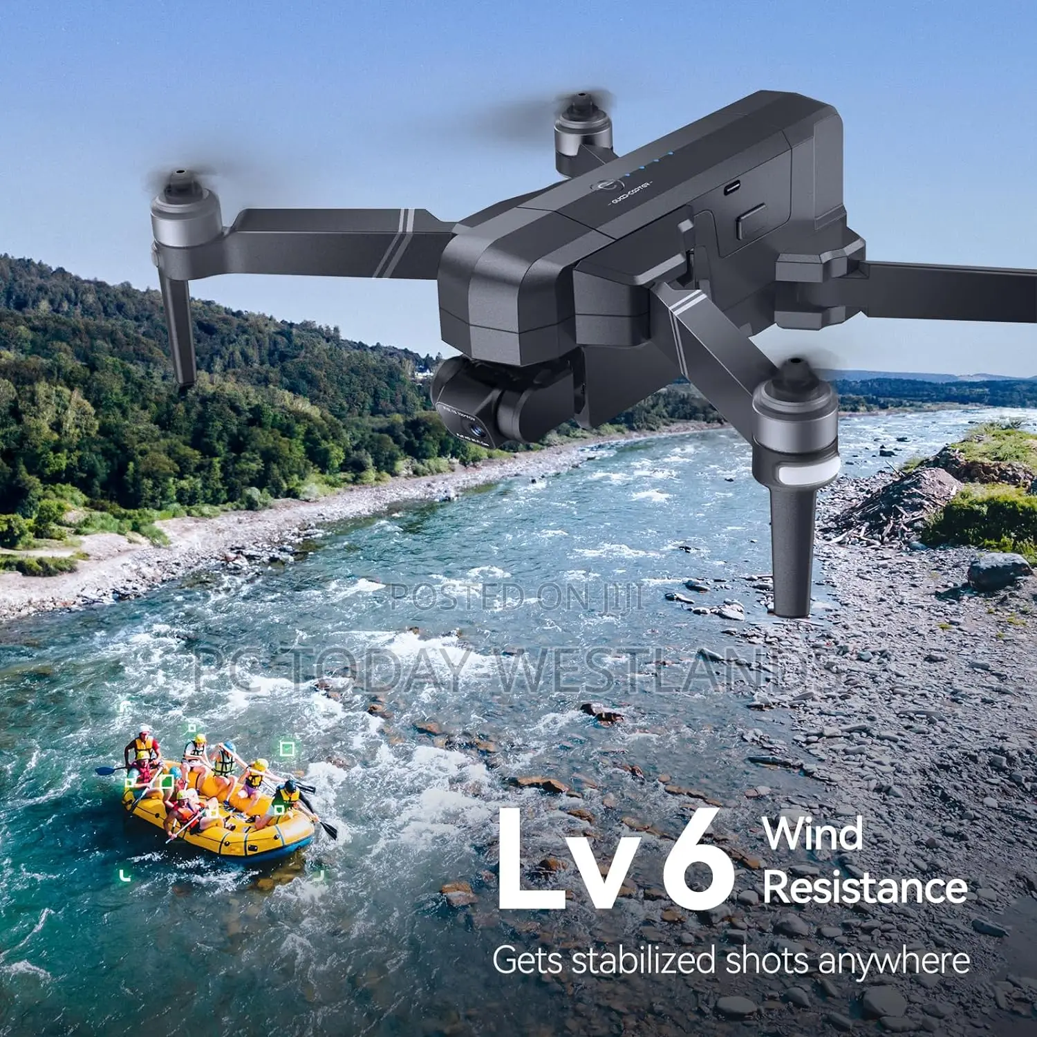 Ruko F11GIM2 Drone With EIS Camera 64mins 9842f Flitght