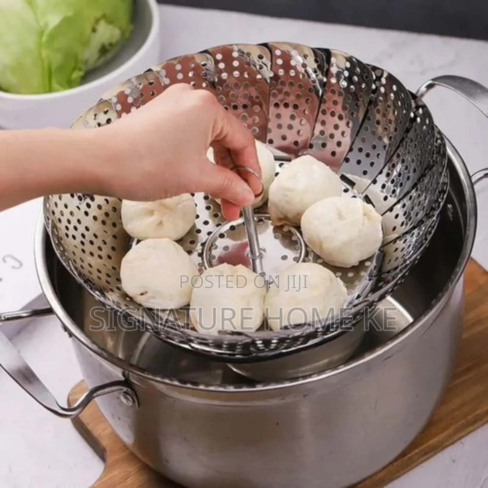 Foldable Vegetable Steamer Basket