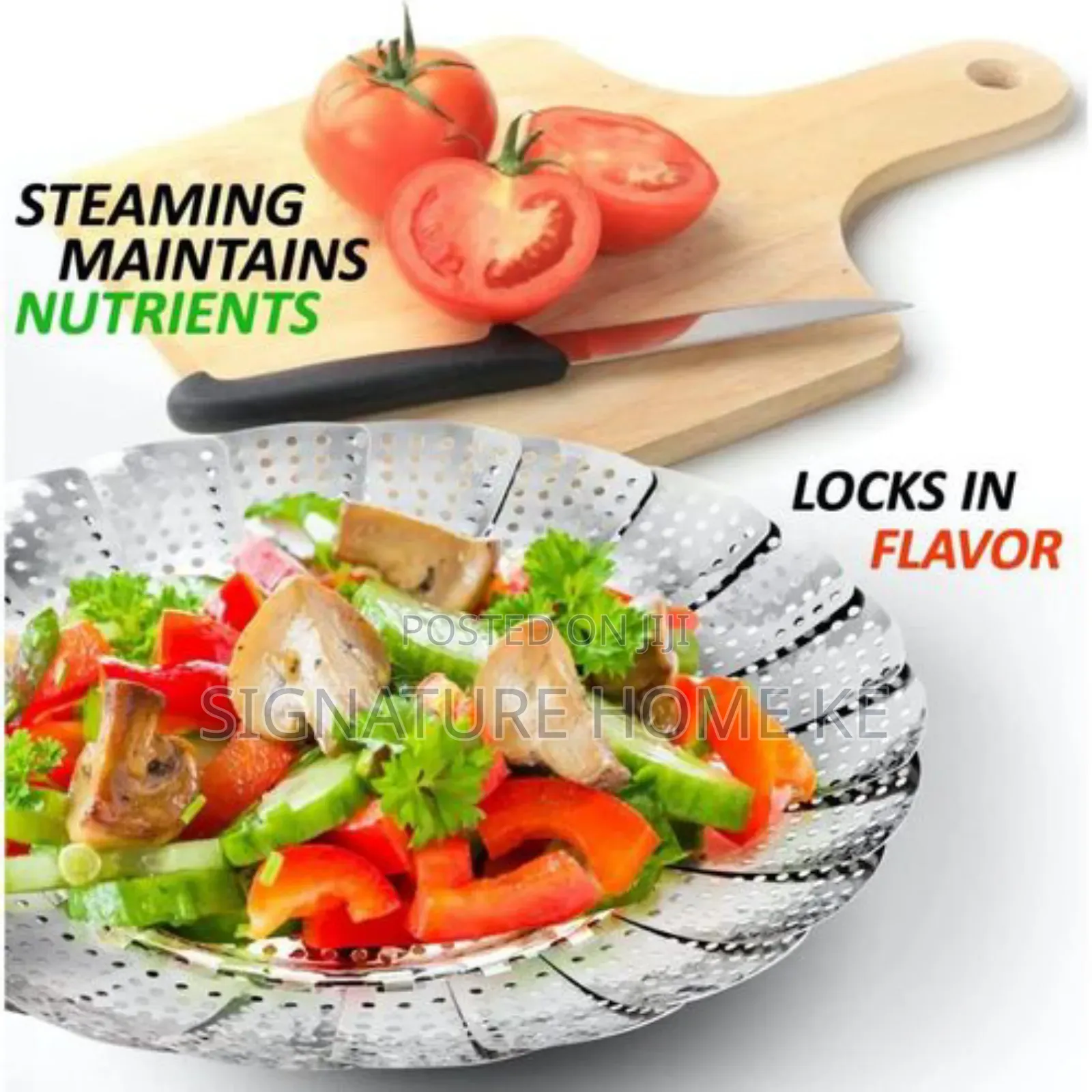 Foldable Vegetable Steamer Basket