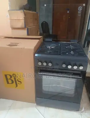 Bjs 60x60 3-gas+1 Hot Plate Standing Cooker With Turbo-fan