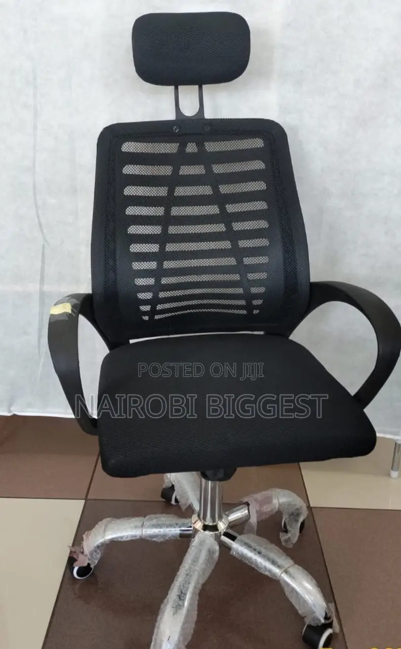 Mesh Office Chair With Headrest