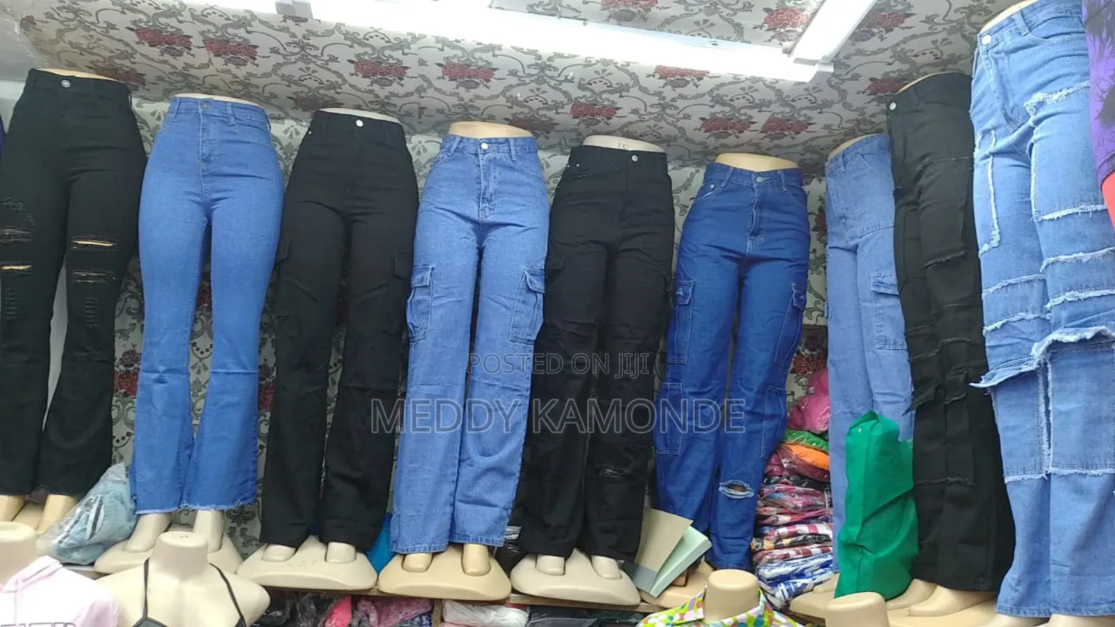 Designer Stylish Mummy Jeans
