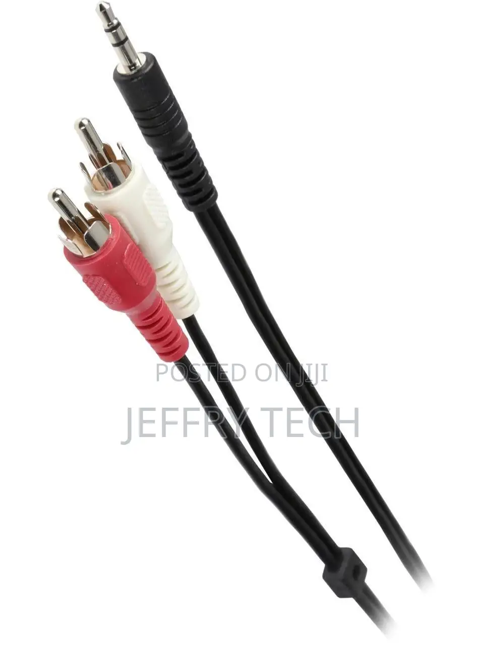 Audio Y Splitter Adapter 3.5MM Plug/2 RCA Plugs