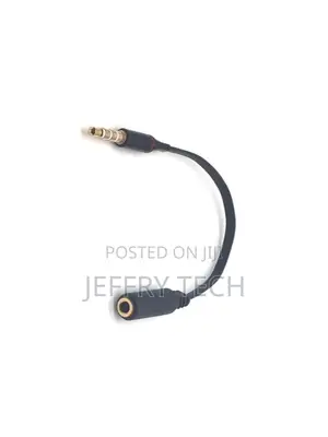 3.5mm Male To Female Jack Stereo Audio Speakers Headphone Ex