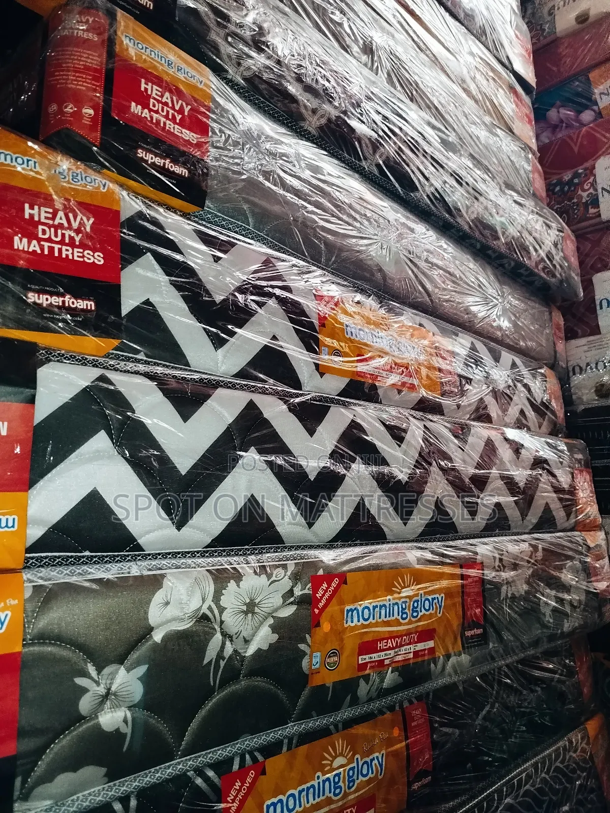 5by6 8inch Heavy Duty Quilted Mattresses.