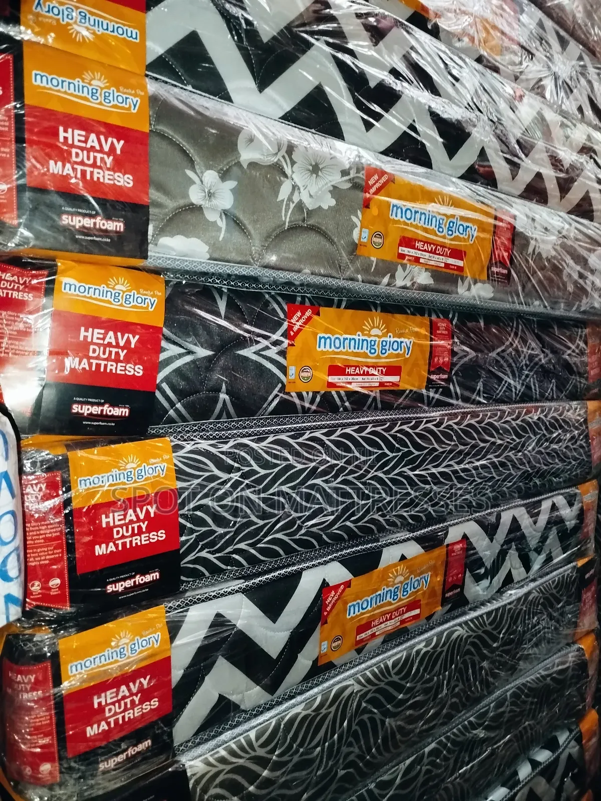5by6 8inch Heavy Duty Quilted Mattresses.