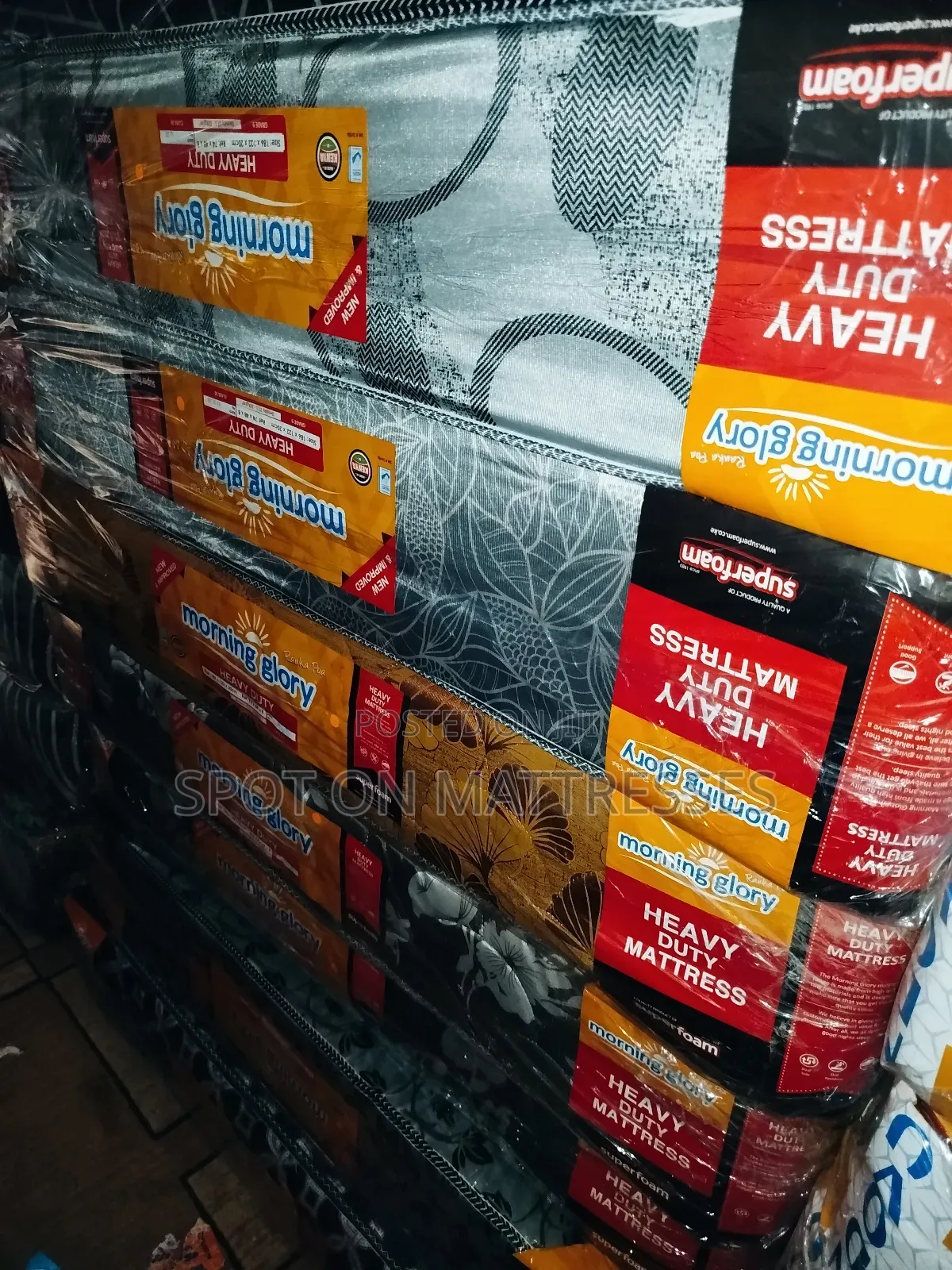 4by6 8inch Heavy Duty Mattresses + Free Doorstep Delivery.