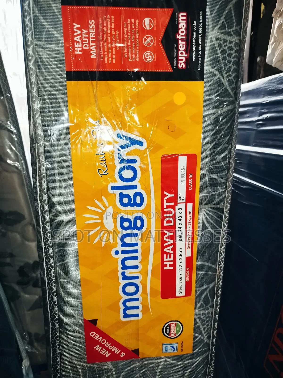 4by6 8inch Heavy Duty Mattresses.