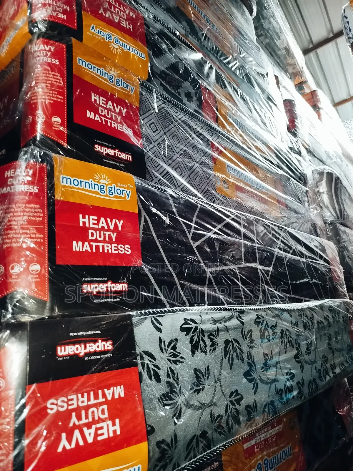 4by6 8inch Heavy Duty Mattresses.