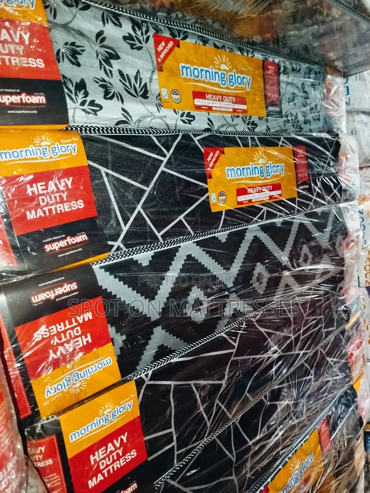 4by6 8inch Heavy Duty Mattresses.