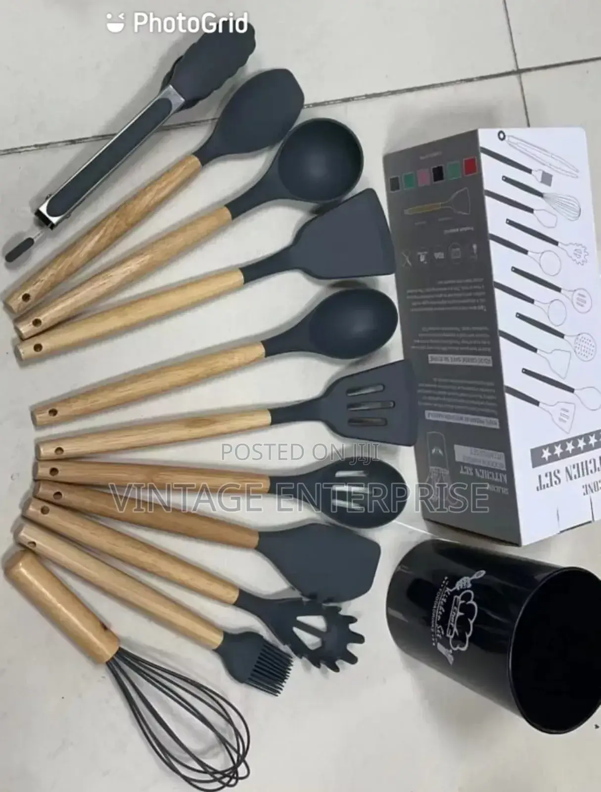 Silicon Spoon Nonstick Cooking Set