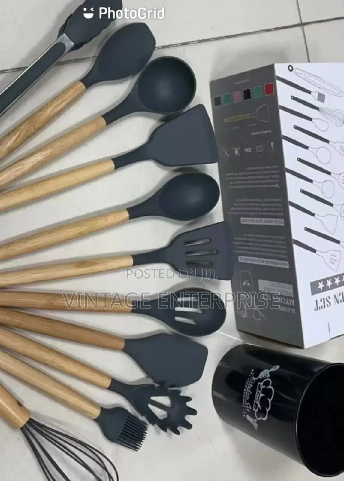 Silicon Spoon Nonstick Cooking Set ••√