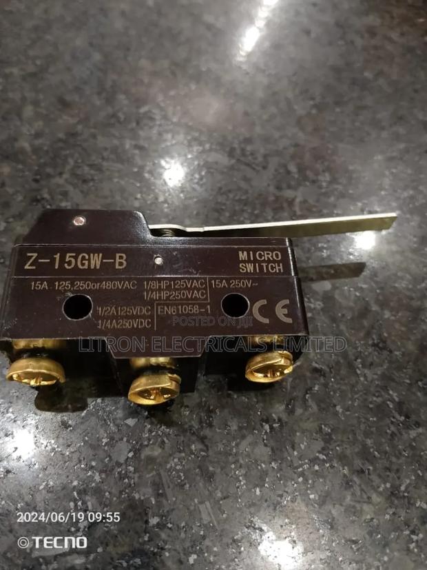 Micro Limit Switch Z-15bw - main view