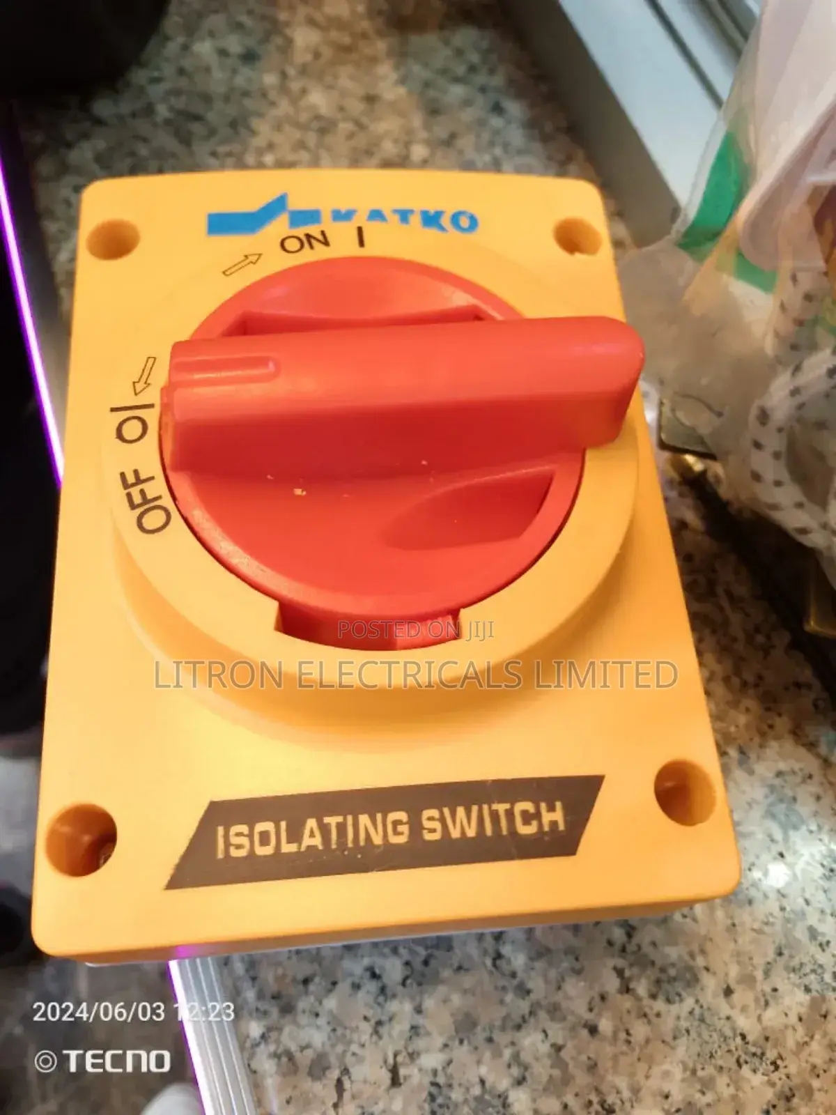25A Isolating Switch