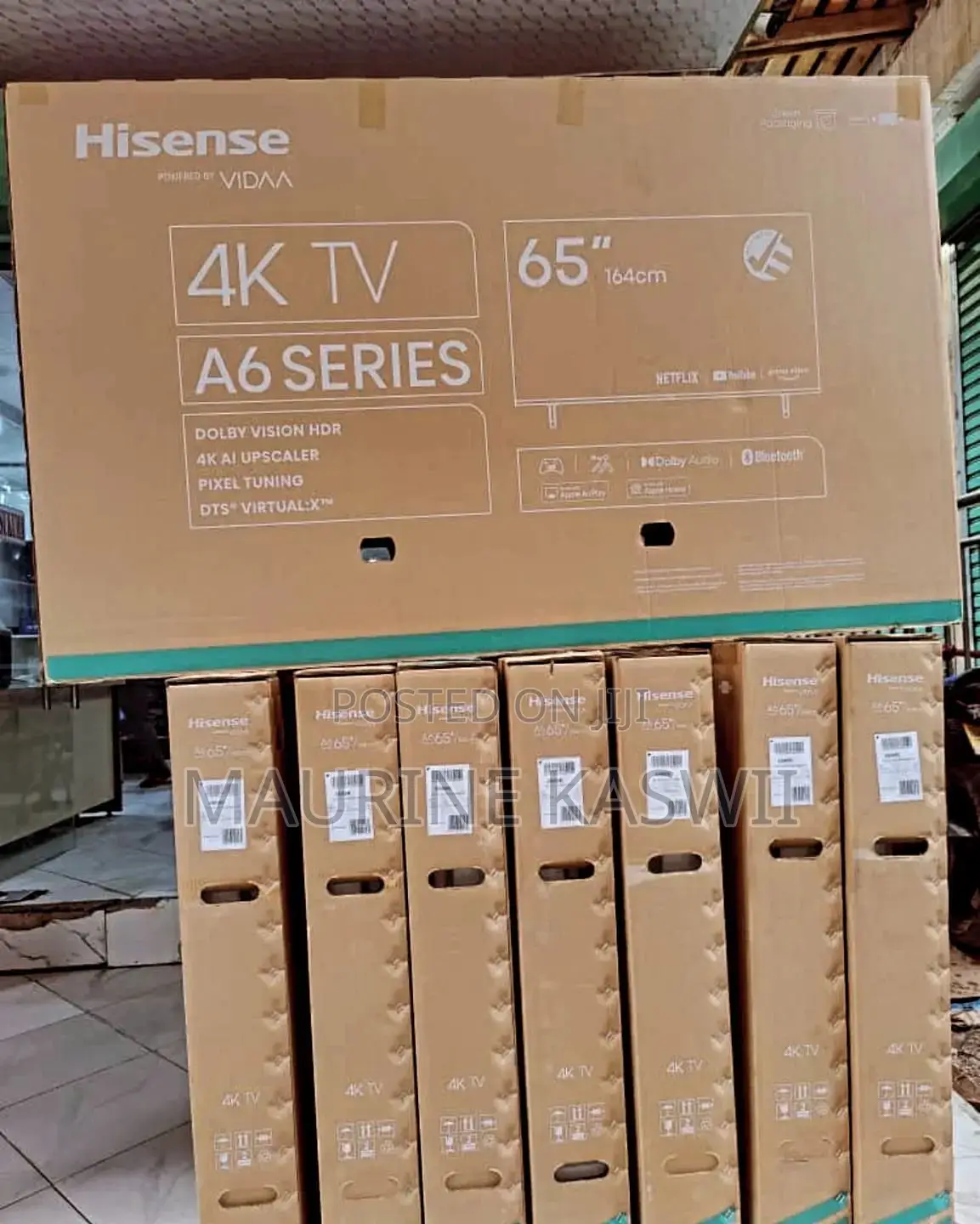 Hisense 65 Inch Smary Tv Uhd