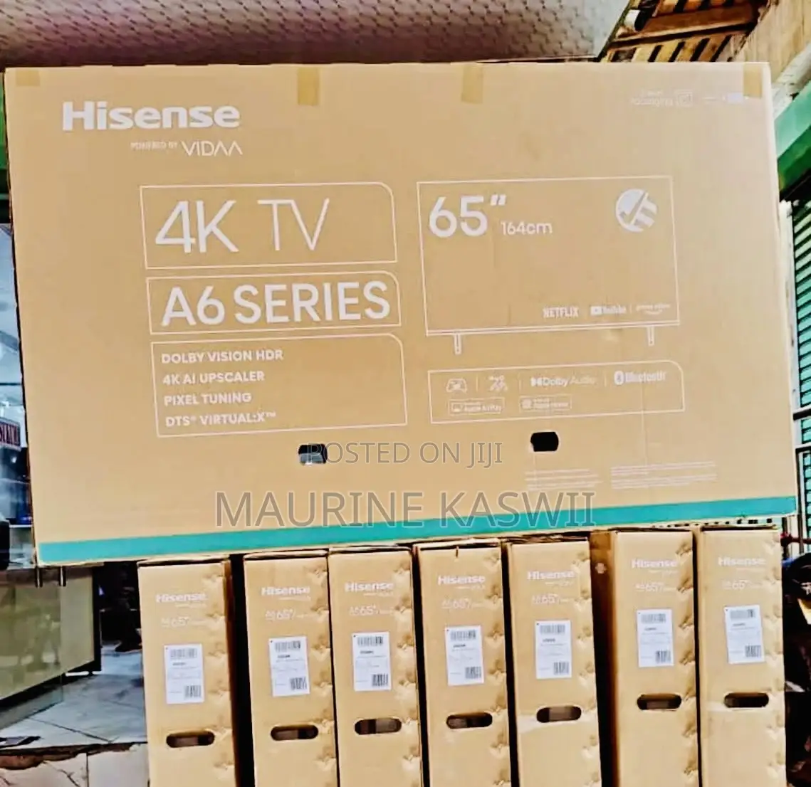 Hisense 65 Inch Smary Tv Uhd