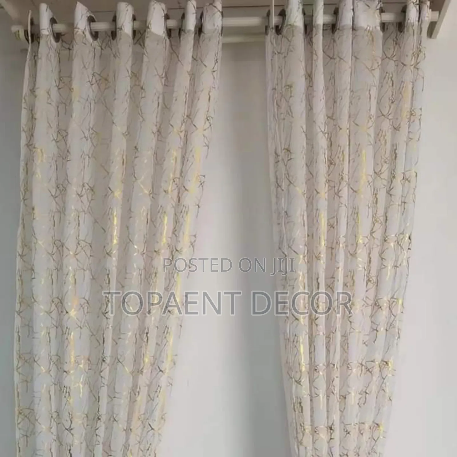 Golden Cream Window Sheers Golden Cream Window Sheers