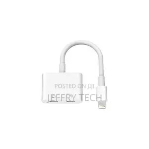 Charger Adapter - Dual Lightning Port - White