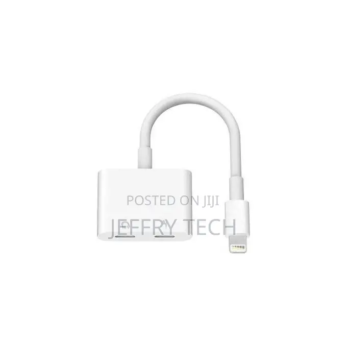 Charger Adapter - Dual Lightning Port - White