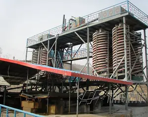 Mineral Spiral Chute for Mining Sand Separation and Recovery