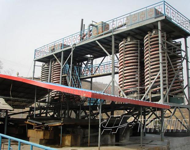 Mineral Spiral Chute for Mining Sand Separation and Recovery