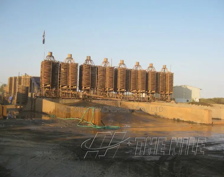 Mining Machine Gravity Separator Fiber Glass Spiral Chute