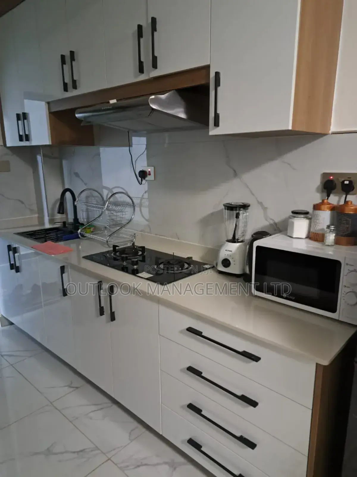 Partitioned Furnished Condo Studio to Let in Kilimani
