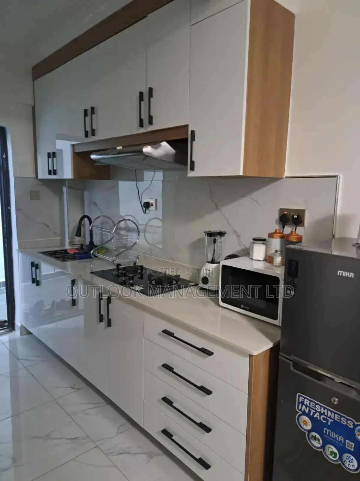 Partitioned Furnished Condo Studio to Let in Kilimani