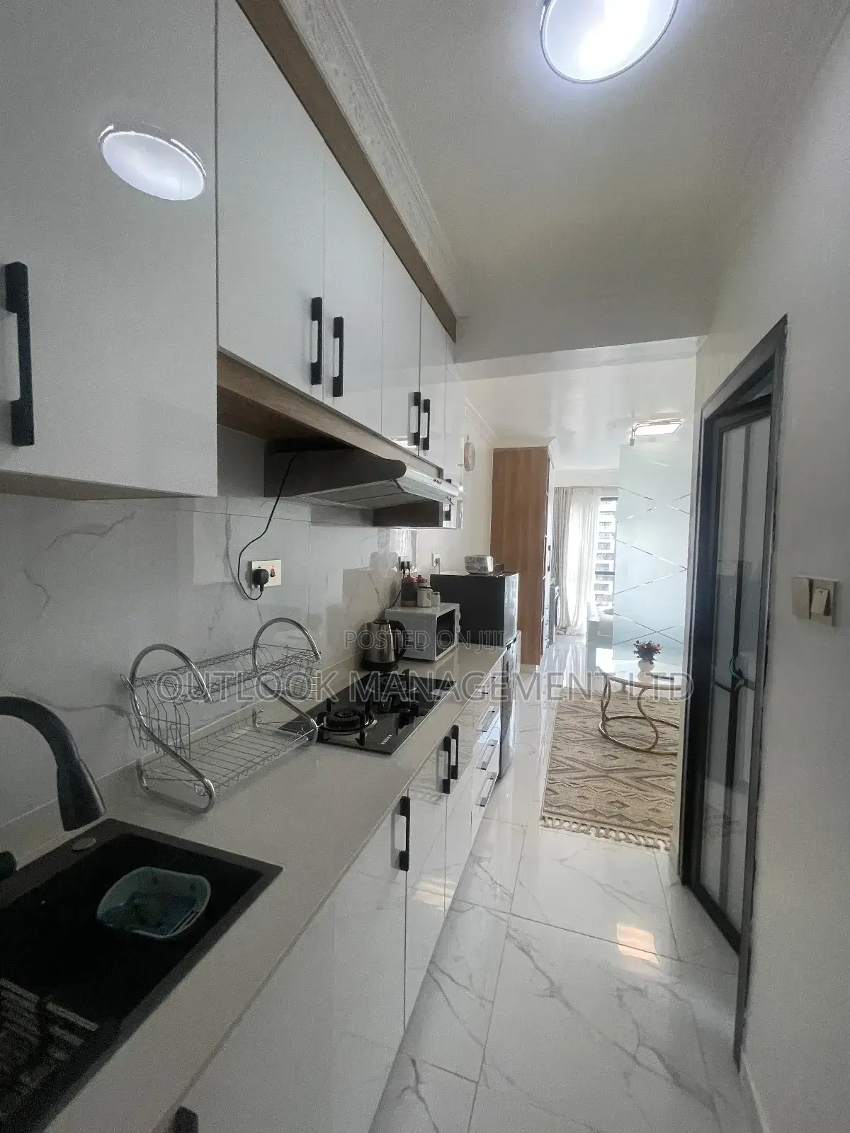 Partitioned Furnished Condo Studio to Let in Kilimani
