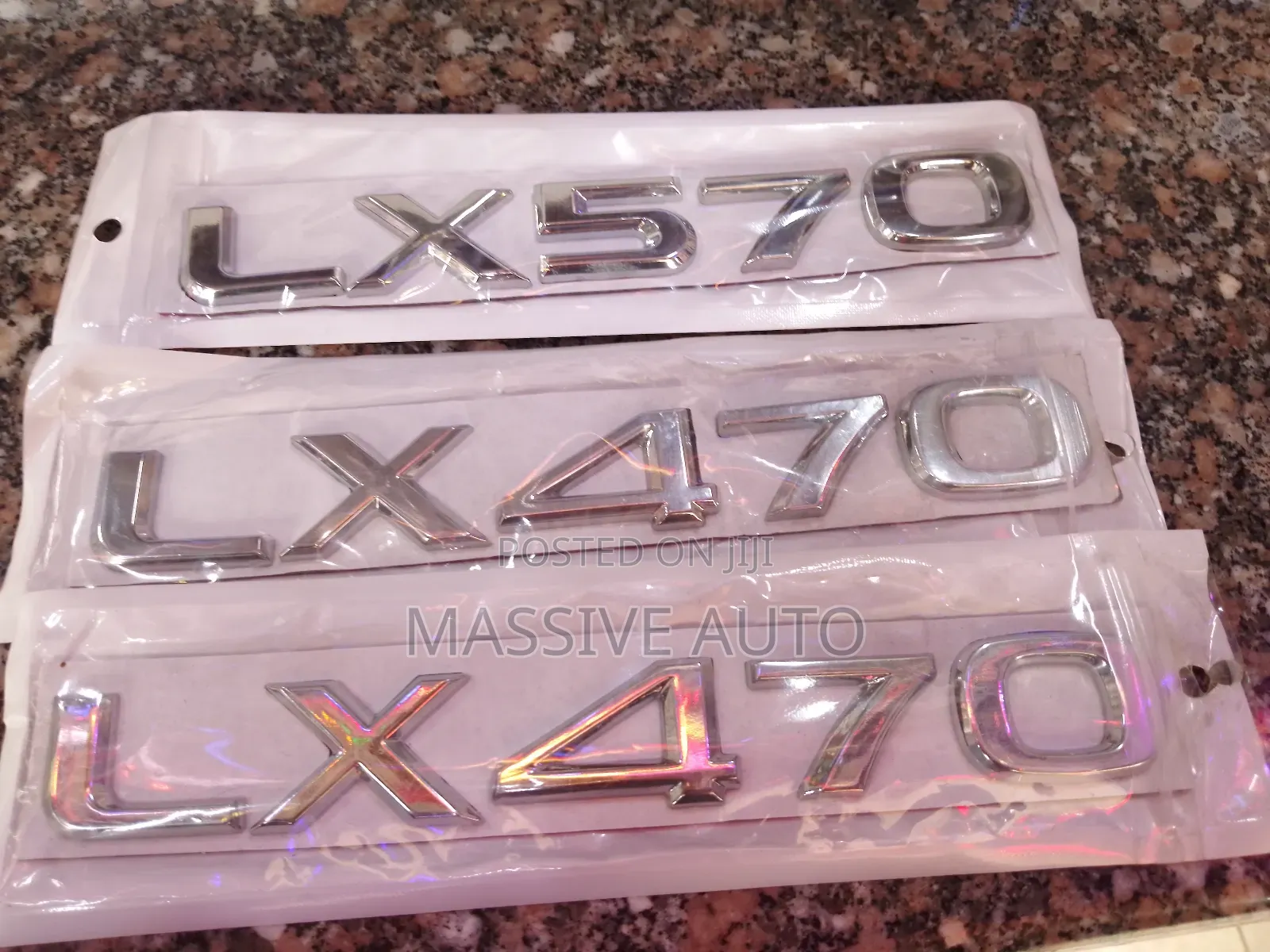 Lexus/ LX 470/570 Car Emblem Logos/ Lexus Emblem