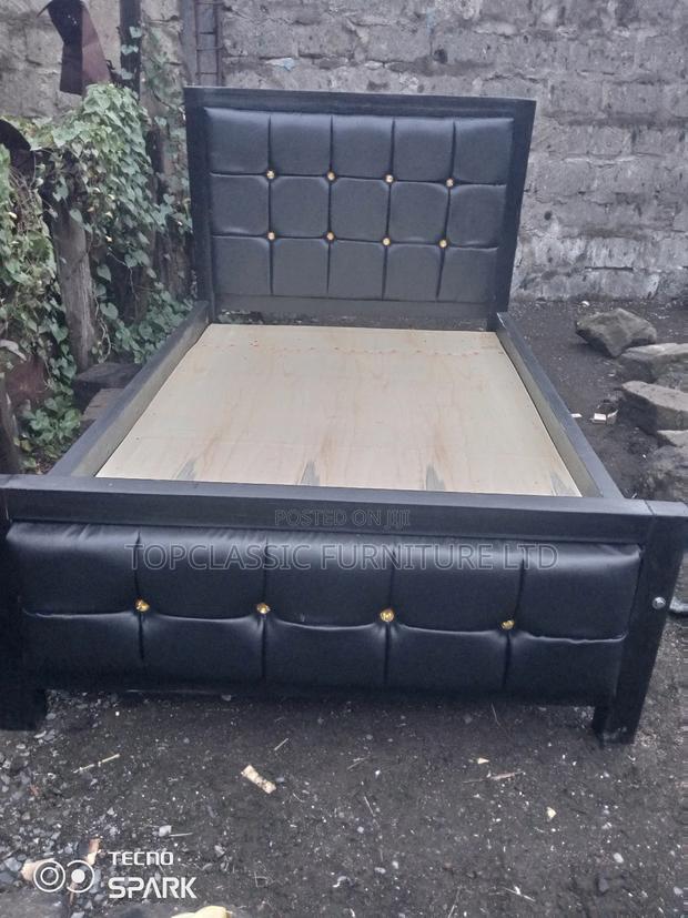 Hardwood Bluegham Mocket Beds 4x6.