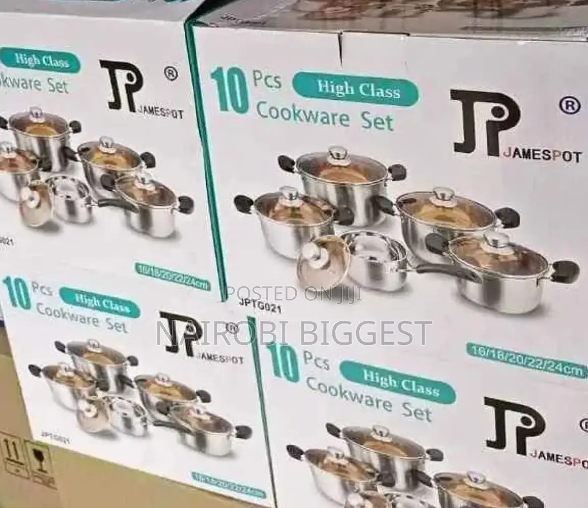 Adorable 10 PCS Jp Stainless Cookware