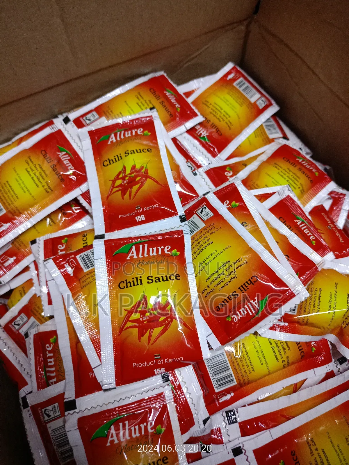 Chilli Sauce Sachets (360pcs)