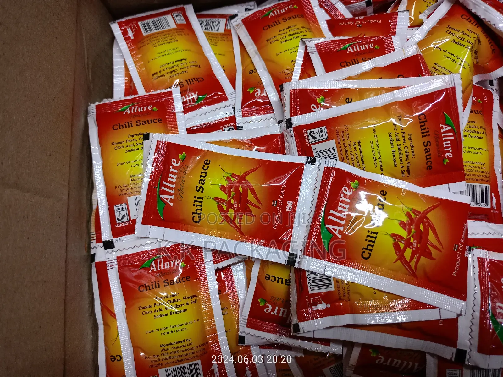 Chilli Sauce Sachets (360pcs)